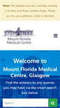 Mobile Screenshot of mountfloridamedicalcentre.co.uk